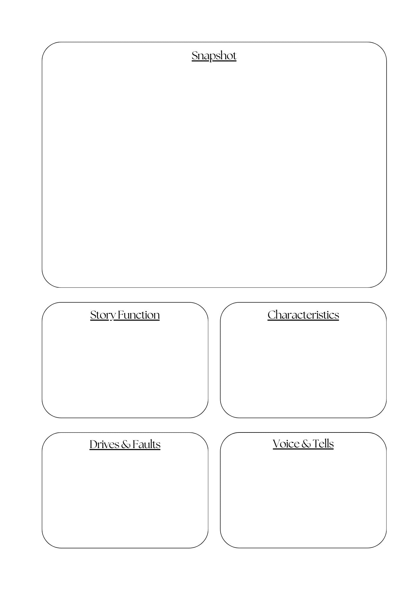 Character Cards